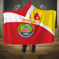 Personalized Amhara Region Hooded Blanket Coat Of Arms With Amhara Map