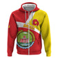Personalized Amhara Region Hoodie Coat Of Arms With Amhara Map
