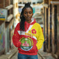 Personalized Amhara Region Hoodie Coat Of Arms With Amhara Map