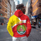 Personalized Amhara Region Hoodie Coat Of Arms With Amhara Map