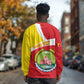 Personalized Amhara Region Long Sleeve Shirt Coat Of Arms With Amhara Map