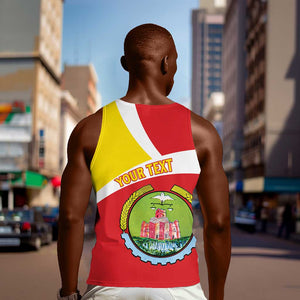 Personalized Amhara Region Men Tank Top Coat Of Arms With Amhara Map