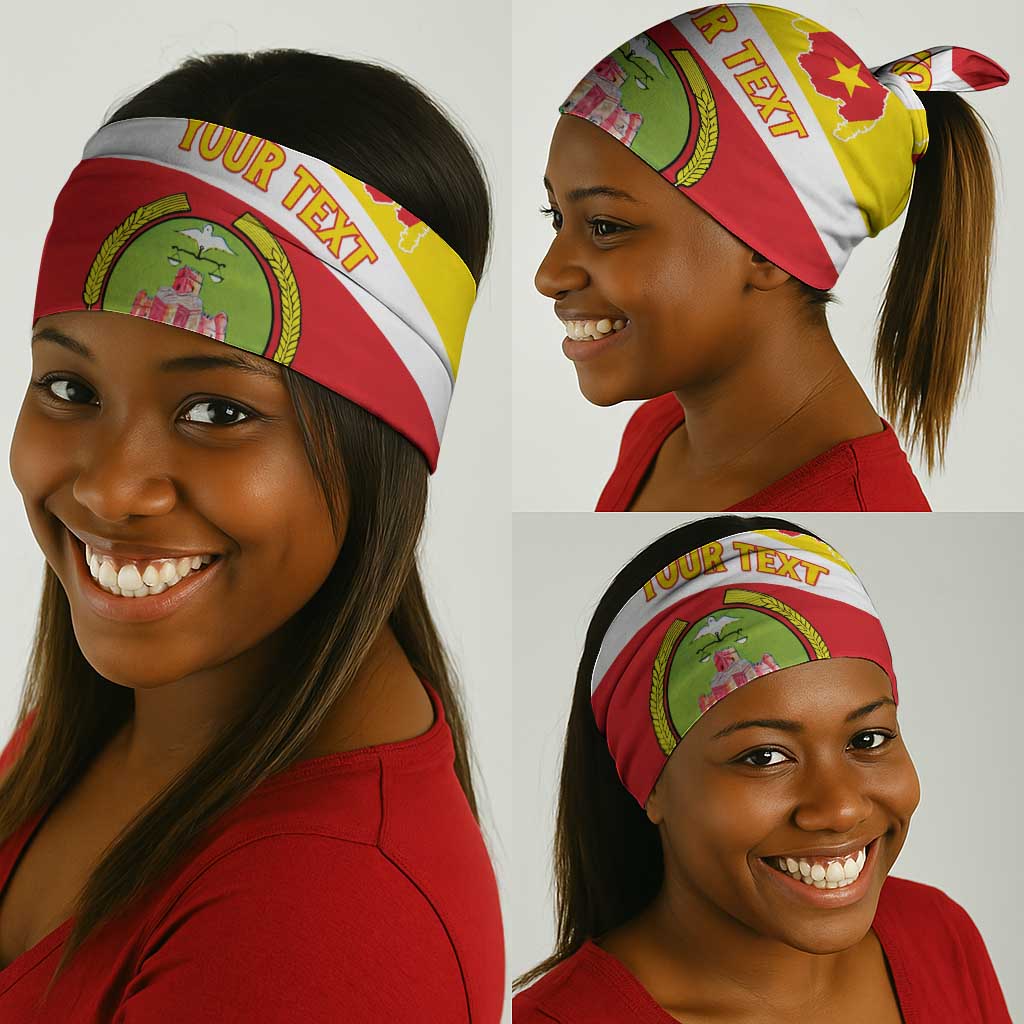 Personalized Amhara Region Neck Gaiter Coat Of Arms Amhara Map LT15