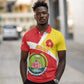 Personalized Amhara Region Polo Shirt Coat Of Arms With Amhara Map
