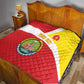 Personalized Amhara Region Quilt Coat Of Arms With Amhara Map