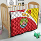 Personalized Amhara Region Quilt Coat Of Arms With Amhara Map
