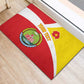 Personalized Amhara Region Rubber Doormat Coat Of Arms With Amhara Map