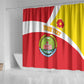 Personalized Amhara Region Shower Curtain Coat Of Arms With Amhara Map