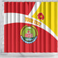Personalized Amhara Region Shower Curtain Coat Of Arms With Amhara Map