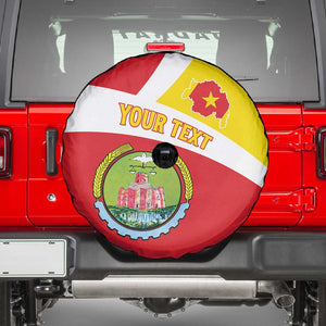 Personalized Amhara Region Spare Tire Cover Coat Of Arms With Amhara Map