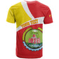 Personalized Amhara Region T shirt Coat Of Arms With Amhara Map