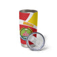 Personalized Amhara Region Tumbler Cup Coat Of Arms With Amhara Map