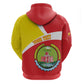 Personalized Amhara Region Zip Hoodie Coat Of Arms With Amhara Map