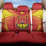 Personalized Tigray Region Back Car Seat Cover Coat Of Arms With Tigray Map