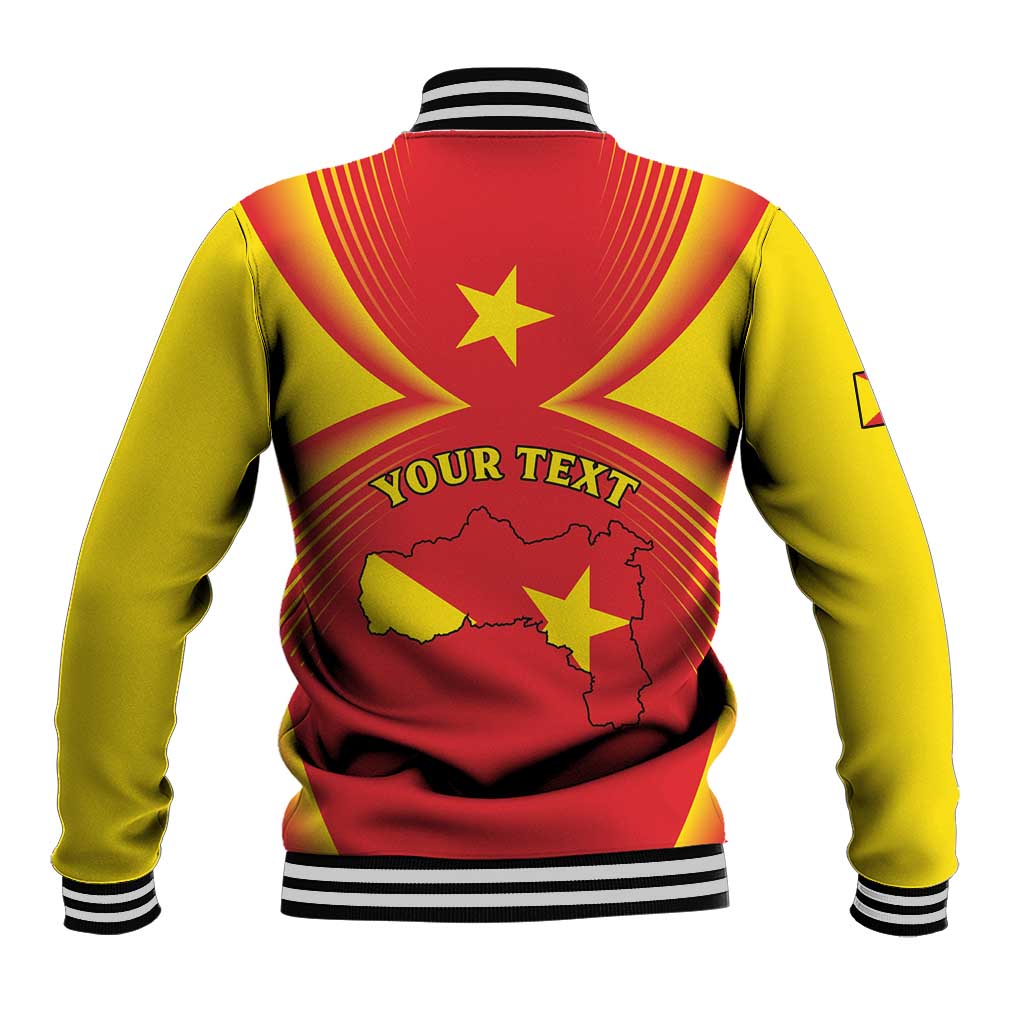 Personalized Tigray Region Baseball Jacket Coat Of Arms With Tigray Map