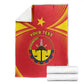 Personalized Tigray Region Blanket Coat Of Arms With Tigray Map