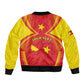 Personalized Tigray Region Bomber Jacket Coat Of Arms With Tigray Map