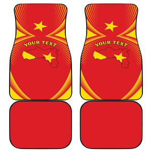 Personalized Tigray Region Car Mats Coat Of Arms With Tigray Map