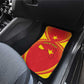 Personalized Tigray Region Car Mats Coat Of Arms With Tigray Map