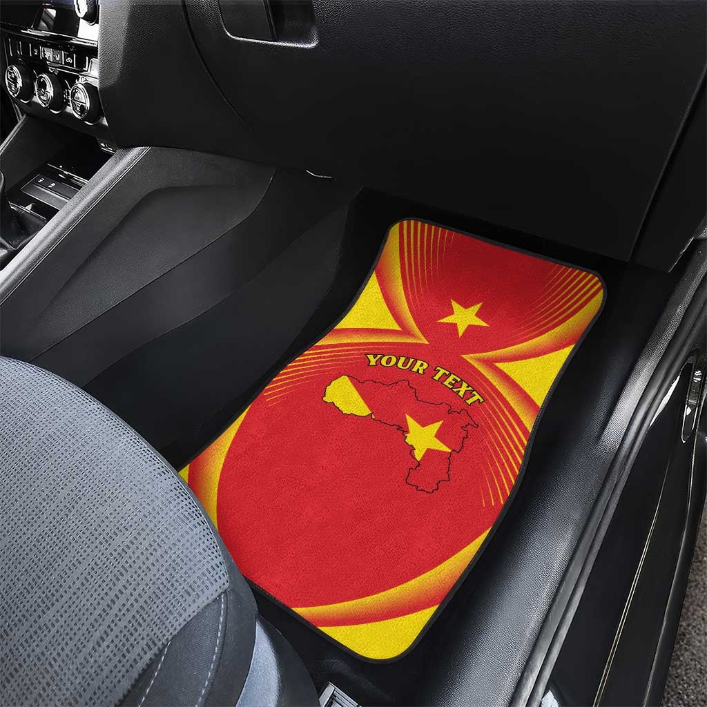 Personalized Tigray Region Car Mats Coat Of Arms With Tigray Map