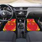Personalized Tigray Region Car Mats Coat Of Arms With Tigray Map