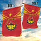 Personalized Tigray Region Garden Flag Coat Of Arms With Tigray Map