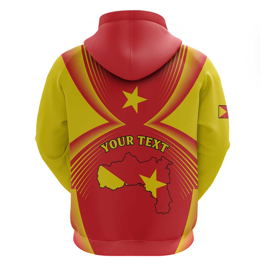 Personalized Tigray Region Hoodie Coat Of Arms With Tigray Map