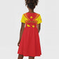 Personalized Tigray Region Kid Short Sleeve Dress Coat Of Arms With Tigray Map