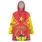 Personalized Tigray Region Kid Wearable Blanket Hoodie Coat Of Arms With Tigray Map