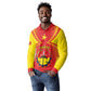 Personalized Tigray Region Long Sleeve Polo Shirt Coat Of Arms With Tigray Map