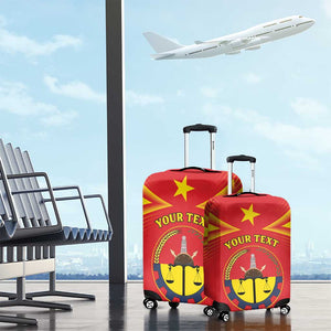 Personalized Tigray Region Luggage Cover Coat Of Arms With Tigray Map