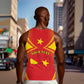 Personalized Tigray Region Men Tank Top Coat Of Arms With Tigray Map