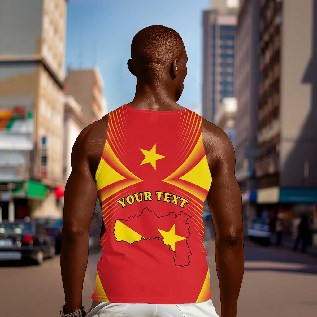 Personalized Tigray Region Men Tank Top Coat Of Arms With Tigray Map