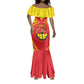 Personalized Tigray Region Mermaid Dress Coat Of Arms With Tigray Map