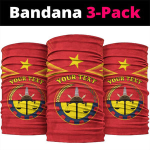 Tigray Region Neck Gaiter Coat Of Arms Tigray Map LT15
