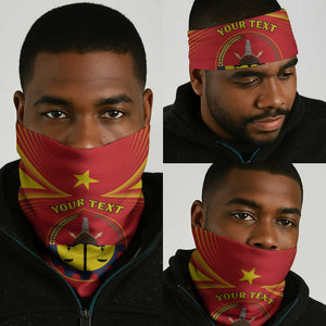 Tigray Region Neck Gaiter Coat Of Arms Tigray Map LT15