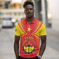 Personalized Tigray Region Polo Shirt Coat Of Arms With Tigray Map
