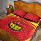 Personalized Tigray Region Quilt Bed Set Coat Of Arms With Tigray Map