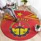 Personalized Tigray Region Round Carpet Coat Of Arms With Tigray Map