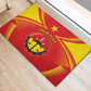 Personalized Tigray Region Rubber Doormat Coat Of Arms With Tigray Map