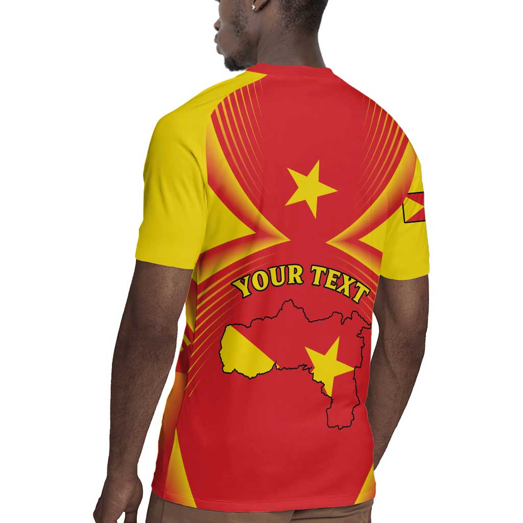 Personalized Tigray Region Rugby Jersey Coat Of Arms With Tigray Map