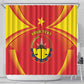 Personalized Tigray Region Shower Curtain Coat Of Arms With Tigray Map