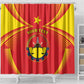 Personalized Tigray Region Shower Curtain Coat Of Arms With Tigray Map