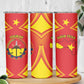 Personalized Tigray Region Skinny Tumbler Coat Of Arms With Tigray Map