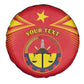 Personalized Tigray Region Spare Tire Cover Coat Of Arms With Tigray Map