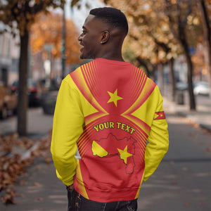 Personalized Tigray Region Sweatshirt Coat Of Arms With Tigray Map