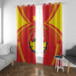 Personalized Tigray Region Window Curtain Coat Of Arms With Tigray Map