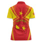 Personalized Tigray Region Women Polo Shirt Coat Of Arms With Tigray Map