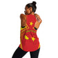 Personalized Tigray Region Women Racerback Tank Coat Of Arms With Tigray Map