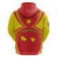 Personalized Tigray Region Zip Hoodie Coat Of Arms With Tigray Map